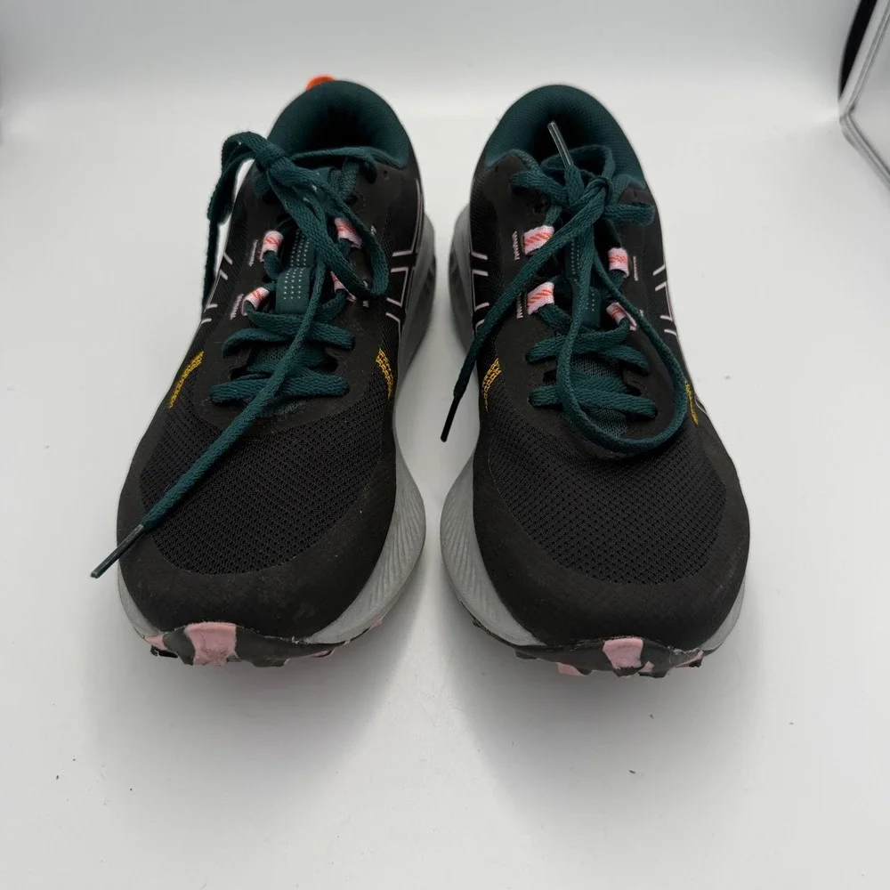 Asics Gel-Excite Trail 2 Womens Running Shoes Black Pink 1012B412 Size 9.5 - Picture 2 of 7